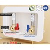 WHK Washing Machine Outlet Box,Pex Laundry Box Washer Wall Box