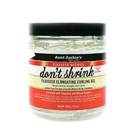 Aunt Jackie's Curls & Coils don't shrink Flaxseed Elongating Curling Gel 426g
