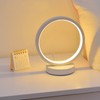 LED Circle Light, Minimalist Desk Lamp