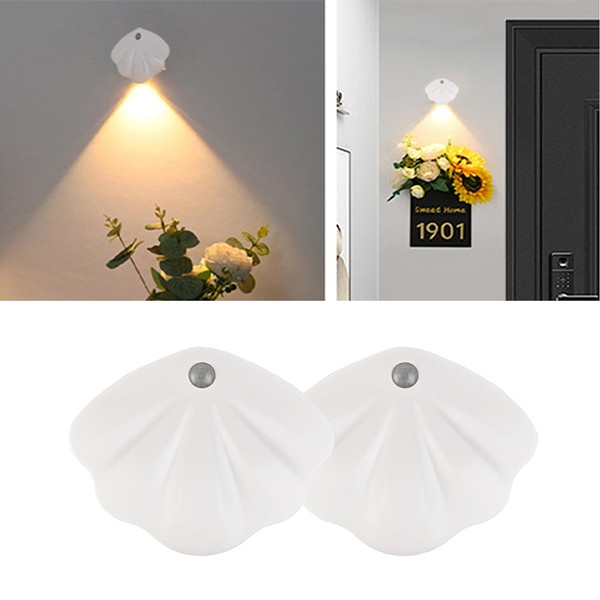 Niccryle - Luz de noche LED con sensor de movimiento