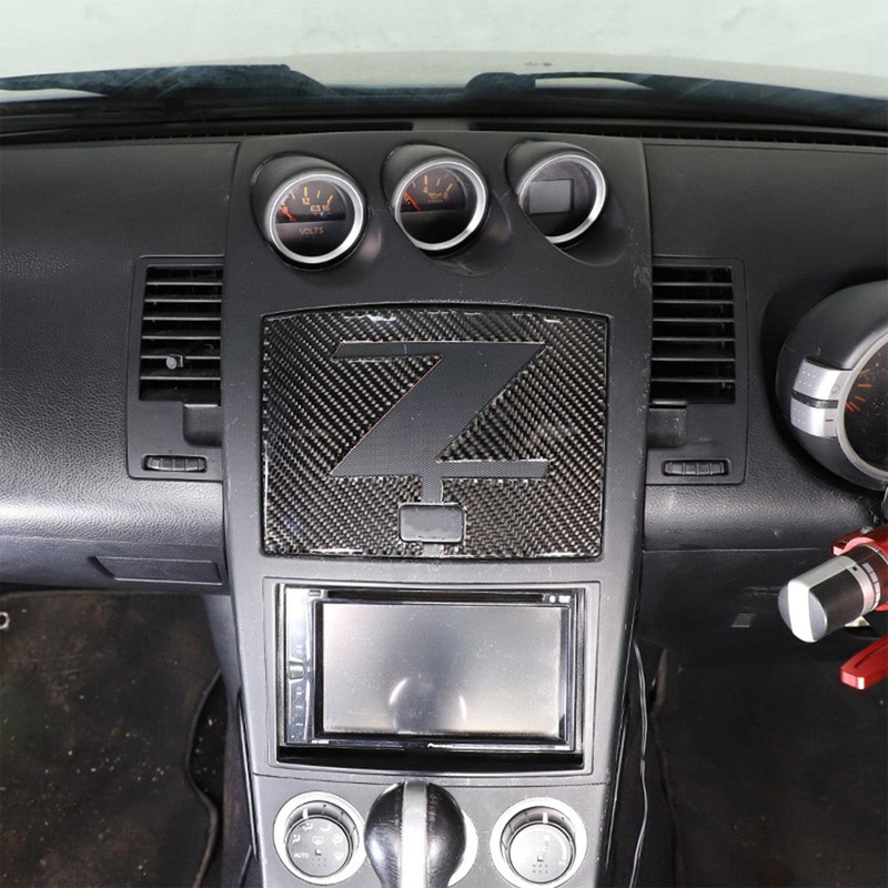 METYOUCAR Soft Carbon Fiber Sticker For Nissan 350Z 2003-2006 Interior
