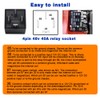 AIMCOCO 48V 40A 4Pin Car Relay SPST Automotive Switches and