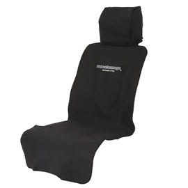 Namelessage NODB-440 Seat Cover, Neoprene Material, Waterproof, Water Repellent, Washable, Black (1 Piece), For Automobiles, Normal Cars, Light Cars, Car Seats, Driving Seat, Pet