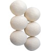 OxGord Chemical-Free Anti-Static Wool Dryer Balls for Laundry - Organic