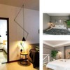 DIY Chandelier Lighting Hook Ceiling Wall Hanging Swag Pendant Lamp