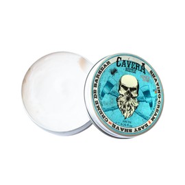 Cavera Beetle Creme de Barbear Masculino Hydratação Softness Previne Irritação Facilita o Deslizamento da Lâmina Creamy Texture Ingredients Naturais 200 ml