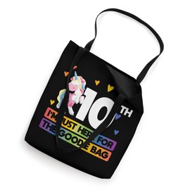 10th I'm here goodie bag birthday girl Tote Bag