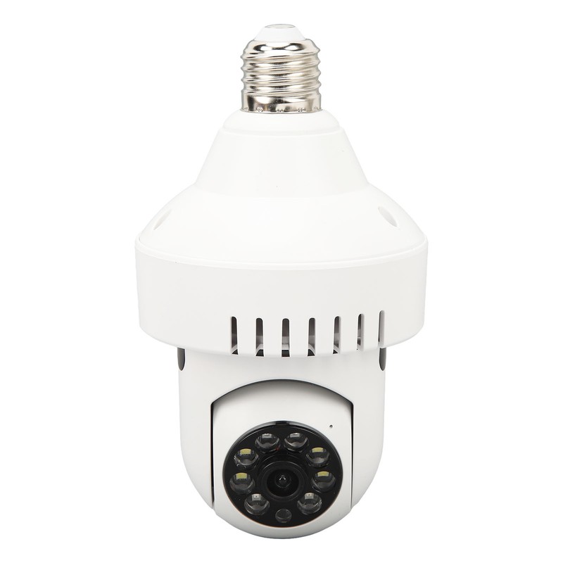 Light Bulb Security Camera Outdoor Wireless WiFi E27 Motion Tracking