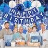 ZERODECO Birthday Decorations, Happy Birthday Banner with Paper Honeycomb, Star