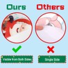 Christmas Window Clings Decorations 9 Sheets 242 Pcs Xmas DIY