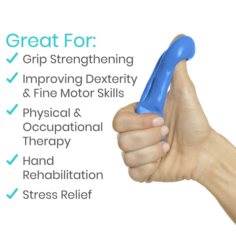 Vive Therapy Putty (4 Pack) - for Hand, Finger, Grip