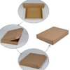 Sodissa 13x10x2 Inches Shipping Boxes Pack of 25, Brown Corrugated