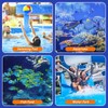 Pool Thermometer, Swimming Pool Thermometer with Rope Cartoon Style Water