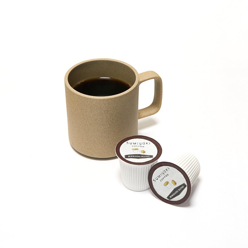 Hokkaido Sumiyaki Blend Coffee K-Cups - Smooth & Balanced, Single