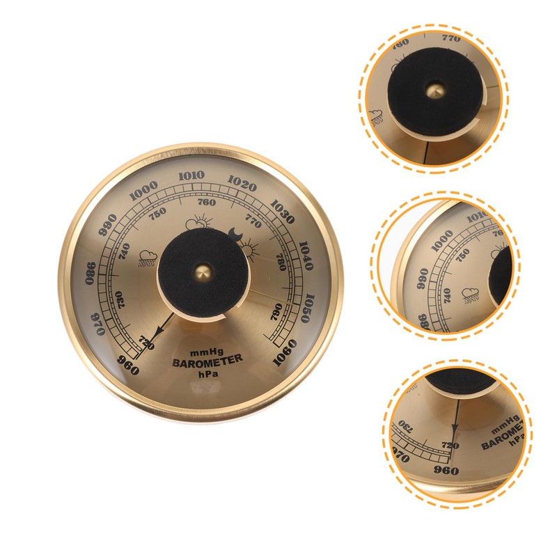 CIYODO Portable Dial Barometer Barometer for Home Use Indoor Weather