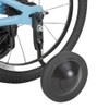 RITEWAY Auxiliary Wheels, Black, 18 Inches, For Kids Bikes, Compatible