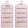 TRIUMPH VISION Purple Wall Sunglasses Organizer Storage 20Slots - Hanging