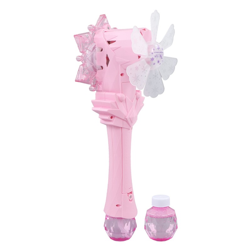 Music Light Bubble Wand Automatic Safe Handheld Electric Bubble Stick