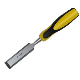 BJDSI 1" Wide Blade Wood Chisel,Extended Length,Sharp,High Hardness,Monolithic Construction.