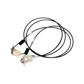1967-69 CAMARO FIREBIRD CONVERTIBLE HOLD DOWN CABLES - PAIR (1003A)