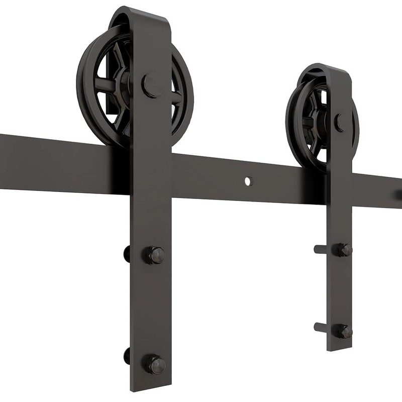 CCJH 4-20FT Sliding Barn Door Hardware Kit Closet Cabinet Track