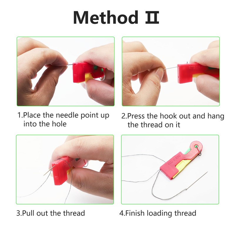 TAIHOBO Needle Threaders, Automatic Needle Threader DIY Embroidery, 20PCS Sewing