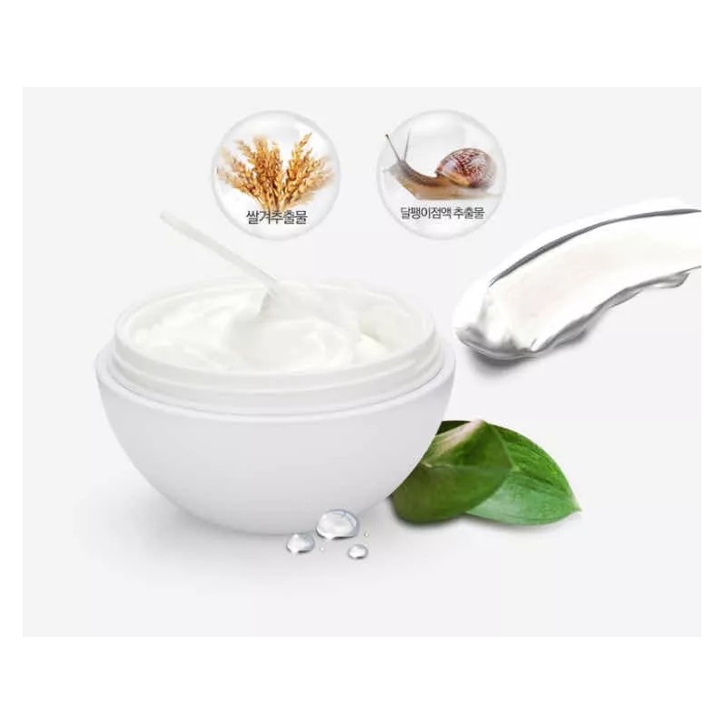 Bidameun Siyoul Crema Facial Coreana De Caracol_ Antiarrugas Y Antimanchas