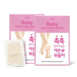Pretty Baby Foot Care Heel Patch, 10 pieces, 2 pieces / 프레티 베이비 풋케어 힐 패치, 10개입, 2개