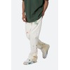 mnml Men's Contrast Bootcut Sweatpants, Off White