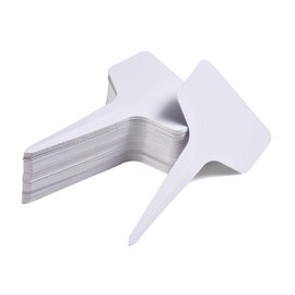150 Pcs 6x10cm Plant Labels T-Type Waterproof Garden Tags Nursery Markers Plant Identification Stakes, White