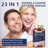 Limpieza De Riñones 120 Cápsulas Kidney Cleanse Importado
