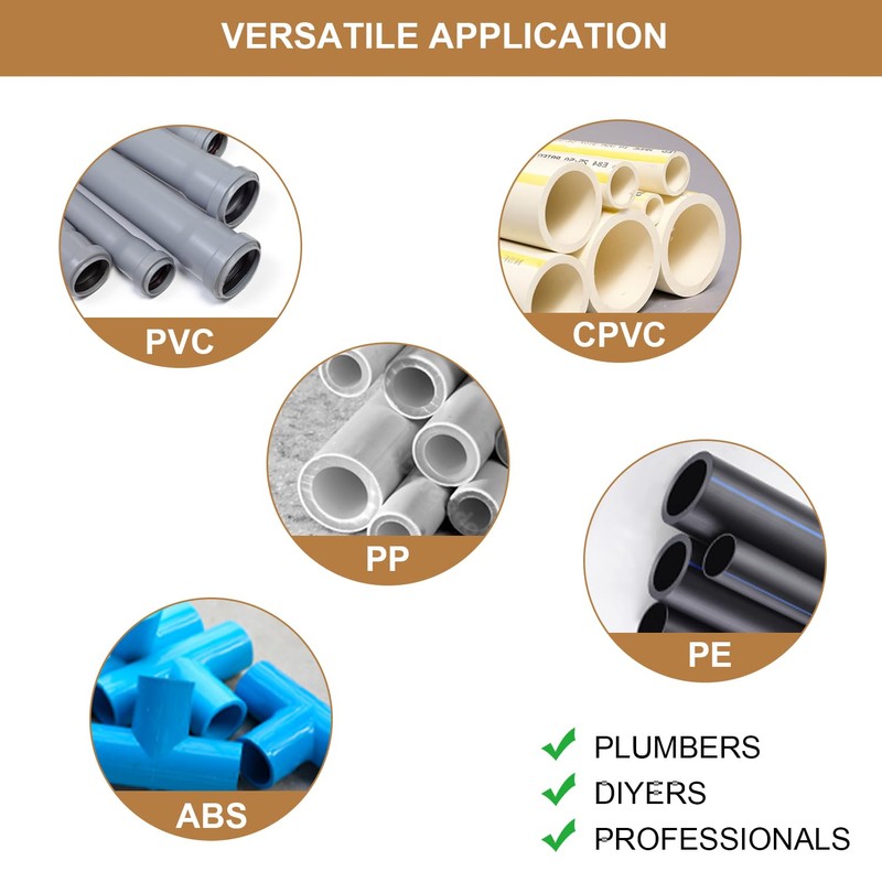 Deburring Tool for Plastic Pipe, Available for Six Sizes of