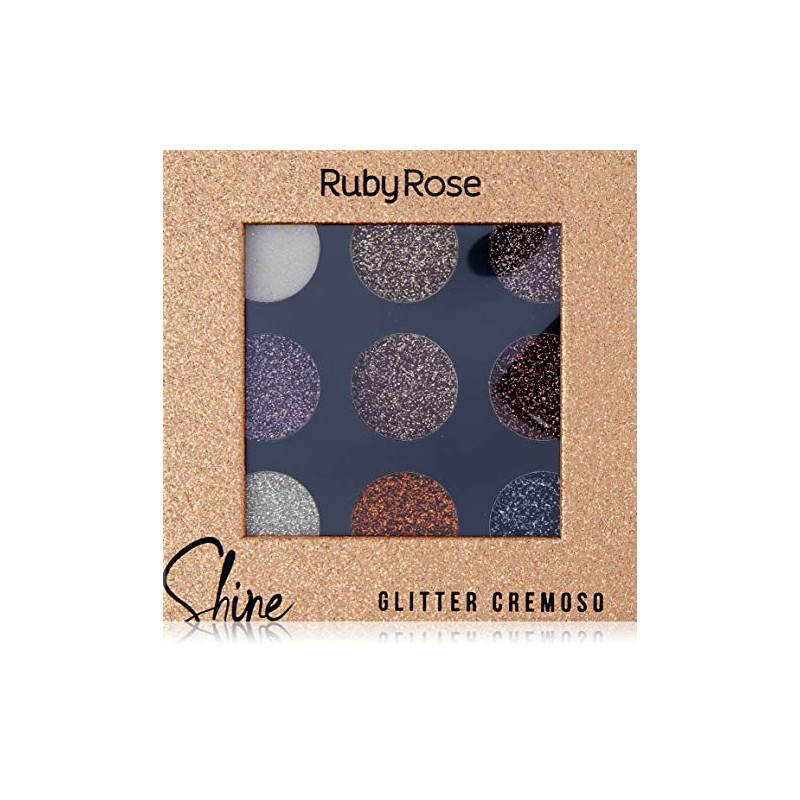 Paleta de Glitter Sombras en Crema para Ojos - Shine