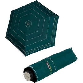 Doppler Fibreglass Havana Sydney Pocket Umbrella Green
