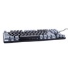 Gaming Keyboard USB 87 Keys RGB Backlit Floating Keycaps Contrast