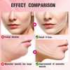 XdealCozyxc Double Chin Strap Bands with 2 Gel Mask, Anti-Wrinkle