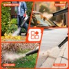 Litheli 20V Cordless Leaf Blower, Dual 2×2.0Ah Batteries Included, 350CFM/85MPH,
