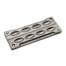 Dimatteo Bean Sinker Mold with 4 Cavities and 1.5-Ounce,Without Handle