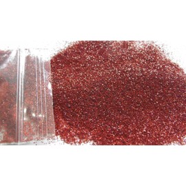 EliteKoopers 10g Red Sparkling Ultra Fine Glitter Powder, Extra Fine Shine Dust for Nail Art, Christmas Craft, Card Making, Cosmatic Craft