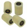 LASANA SMART MACHINES Set of 4 castors with ball bearings,
