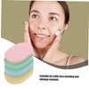 Gatuida 4Pcs Portable Facial Sponges Exfoliating Face Washers for Deep