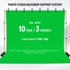 Neewer Backdrop Stand 10ft x 7ft, Adjustable Photo Studio Backdrop