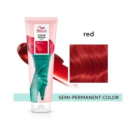 2 x Wella Color Fresh Semi-Permanent Hair Mask 150 ml - Red