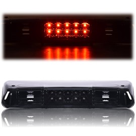 G-PLUS LED 3rd Third Brake Light Led Tail Light Compatible with Ford F150 Lobo 2004-2008 /Fit Ford Explorer 2007-2010/Fit Lincoln Mark LT 2006-2008 High Mount Brake Light Smoky Lens Black Housing