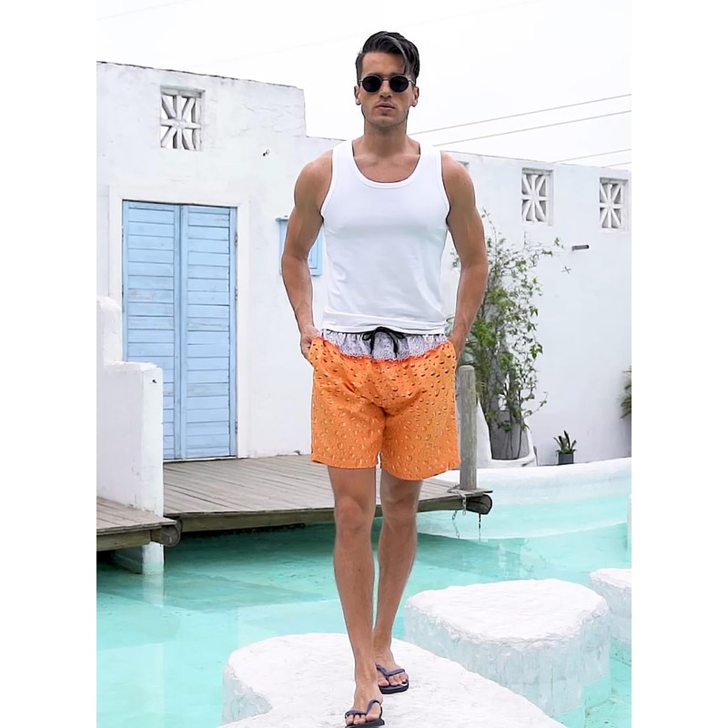 Loveternal Men's Swimming Shorts Leisure Short Summer Beach Shorts 3D