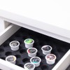 wobivcs Coffee Pod holder DIY Size Organizer 60 Compatible Tray