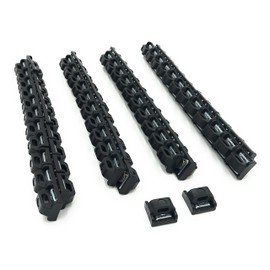 Mag Daddy - Magnetic Fasteners, Mini Magnetic Cable Tie Mount Color: Black, UL Listed: 9lbs- not plenum rated (62455)
