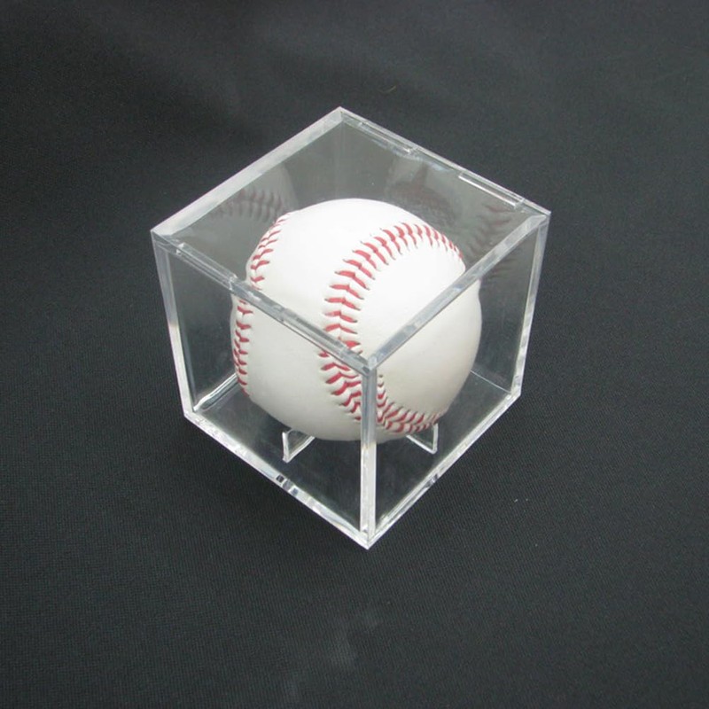 BESPORTBLE 2 Pcs Baseball Storage Case Practical Transparent Golf Ball
