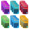 18 Pack Basic Calculators for Students, Pocket Calculator Bulk Classroom