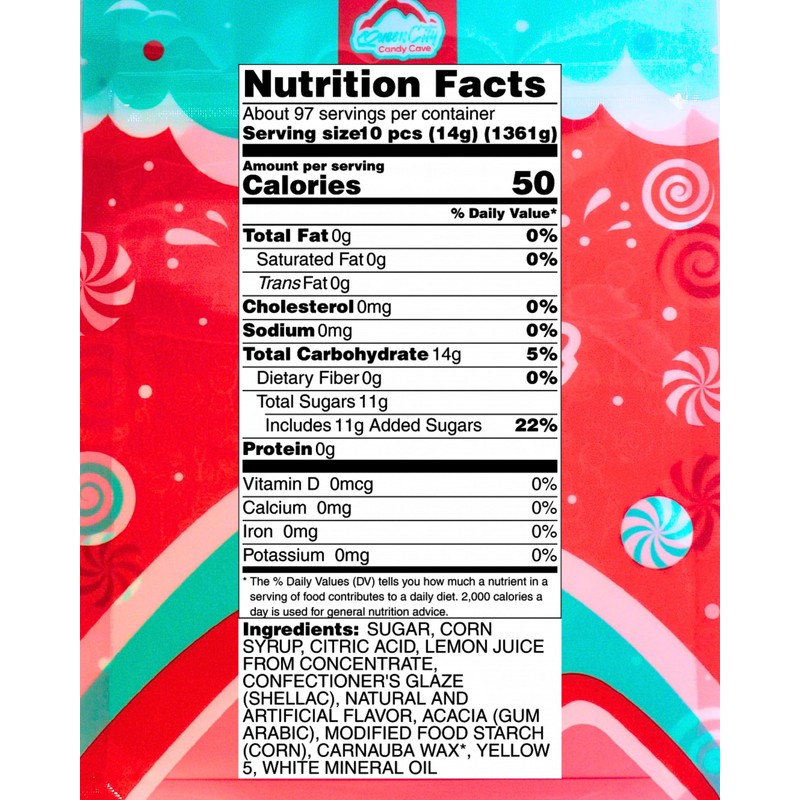 Lemon Candy - Lemonheads Candy Bulk - Hard Individually Wrapped